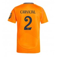 Maglia Calcio Real Madrid Daniel Carvajal #2 Seconda Divisa 2024-25 Manica Corta